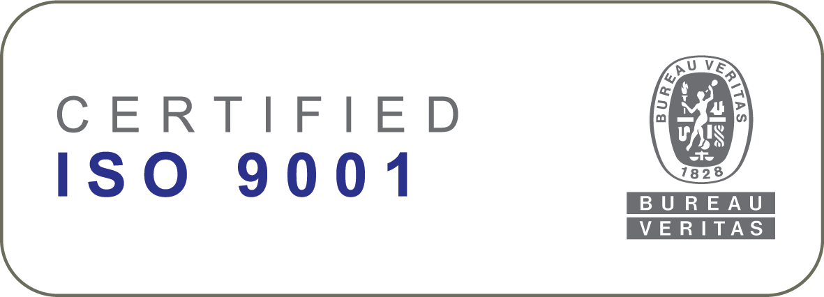 ISO 9001 certified